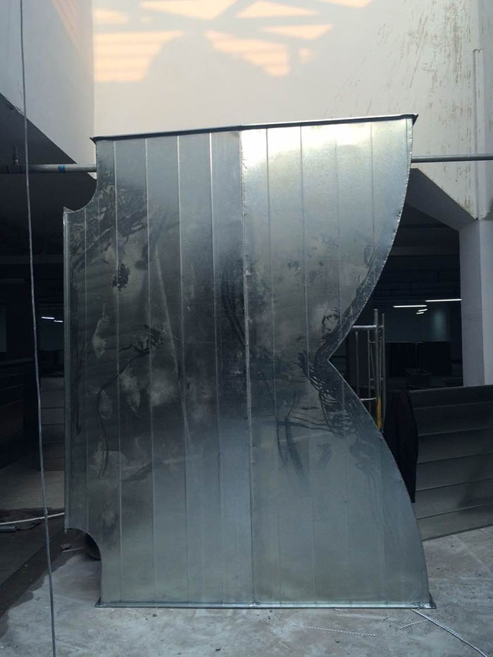 地下室通风管道